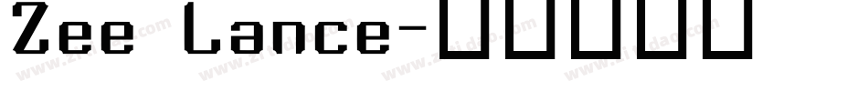 Zee Lance字体转换